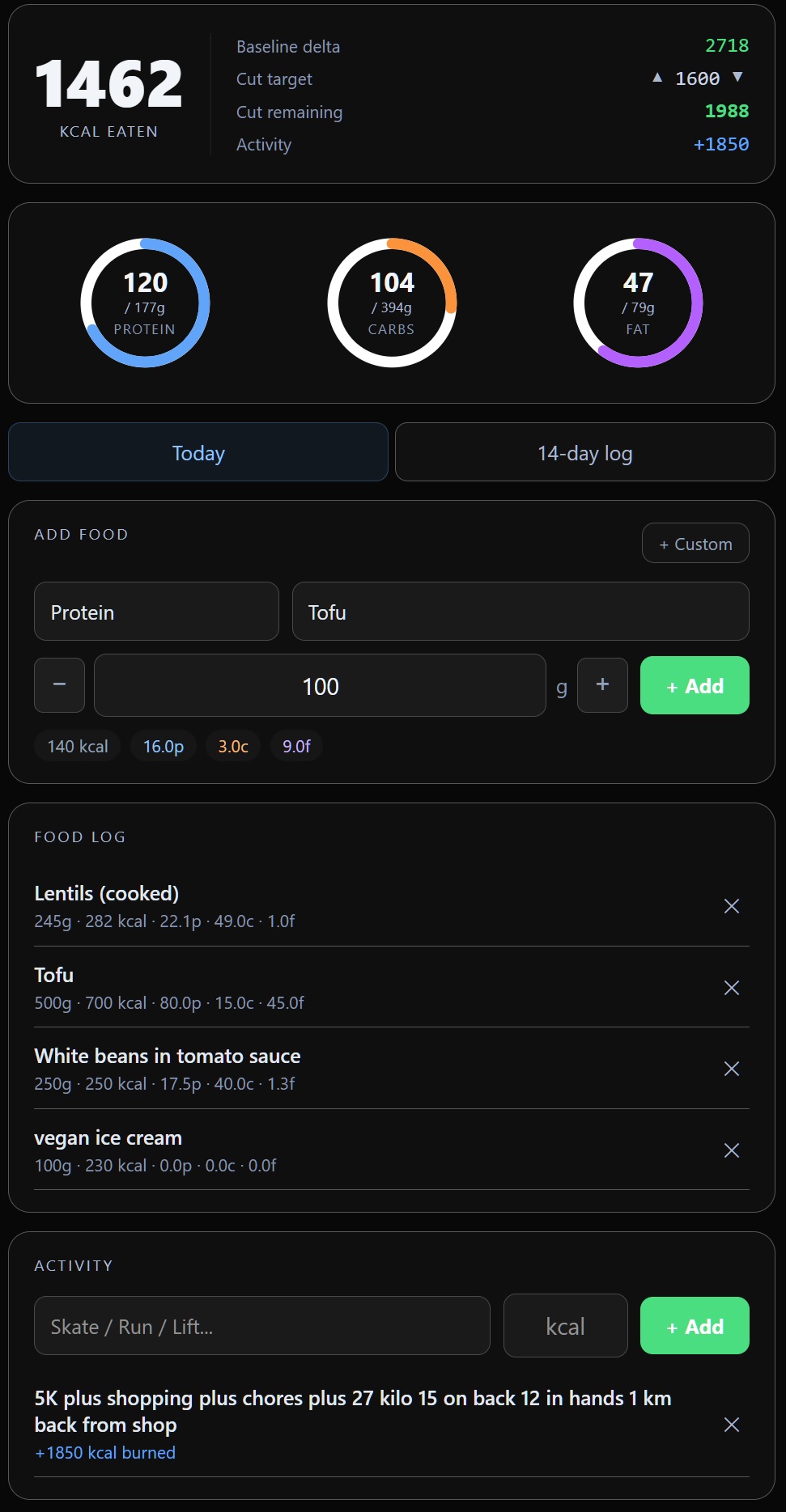 Macro Tracker